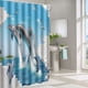 thumbnail image 4 of Cortina de baño Bling Bling 180x180 cm Impermeable Estilo europeo, 4 of 7