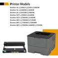 thumbnail image 2 of Arcon 3-Pack Compatible Drum Unit for Brother DR-630 DR630 DR 630 works with HL-L2300D HL-L2320D HL-L2340DW HL-L2360DW HL-L2380DW DCP-L2540DW MFC-L2700DW L2740DW Printers (Black), 2 of 9