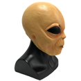thumbnail image 2 of 1 Halloween mask, scary alien Halloween cosplay costume mask for adults scary party decoration props, latex alien mask with big eyes UFO Halloween cos, 2 of 4