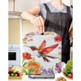 thumbnail image 2 of Spring Floral Stand Mixer Dust Cover with Storage Pocket & Handles, Pastoral Summer Botanical Flowers Birds Fits All Tilt Head & Bowl Lift Kitchen Appliance Cover Organizer Bag Accessories, 6-8 Quart, 2 of 6