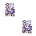 thumbnail image 3 of Advancent Juego de flores secas, herramientas, artesanías de maquillaje, calcomanía de flores reales, materiales de relleno, espécimen Tipo 2 2Conjunto, 3 of 6