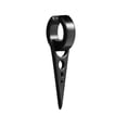 thumbnail image 3 of 1 Pair Men Geometric Titanium Steel Prevent Allergy Ear Clips Male Non Piercing Jewelry Earrings, 3 of 9
