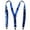 Blue, variant on CTM  Elastic Sequins Clip-End Suspenders (Women)