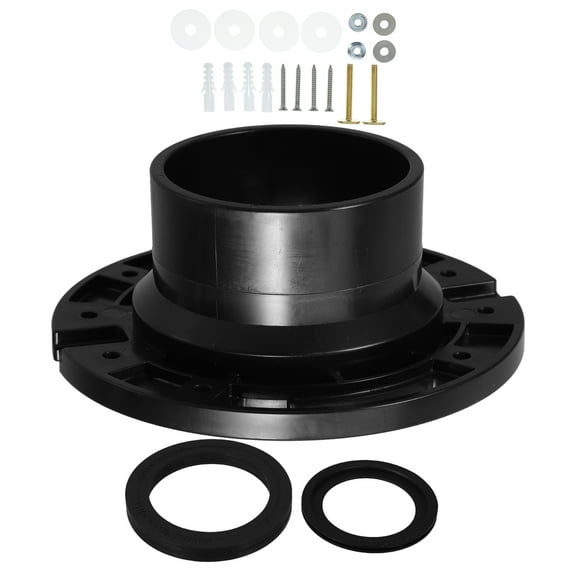 CATIEBYE Rv Toilet Seal Ring Black 12.5X9.1X1.3in Sealing Rv Parts And Accessories For Diy Enthusiasts Rv Owners