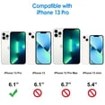 thumbnail image 2 of JETech Silicone Case Compatible with iPhone 13 Pro 6.1-Inch, Silky-Soft Touch Full-Body Protective Phone Case, Shockproof Cover with Microfiber Lining (Teal), 2 of 7