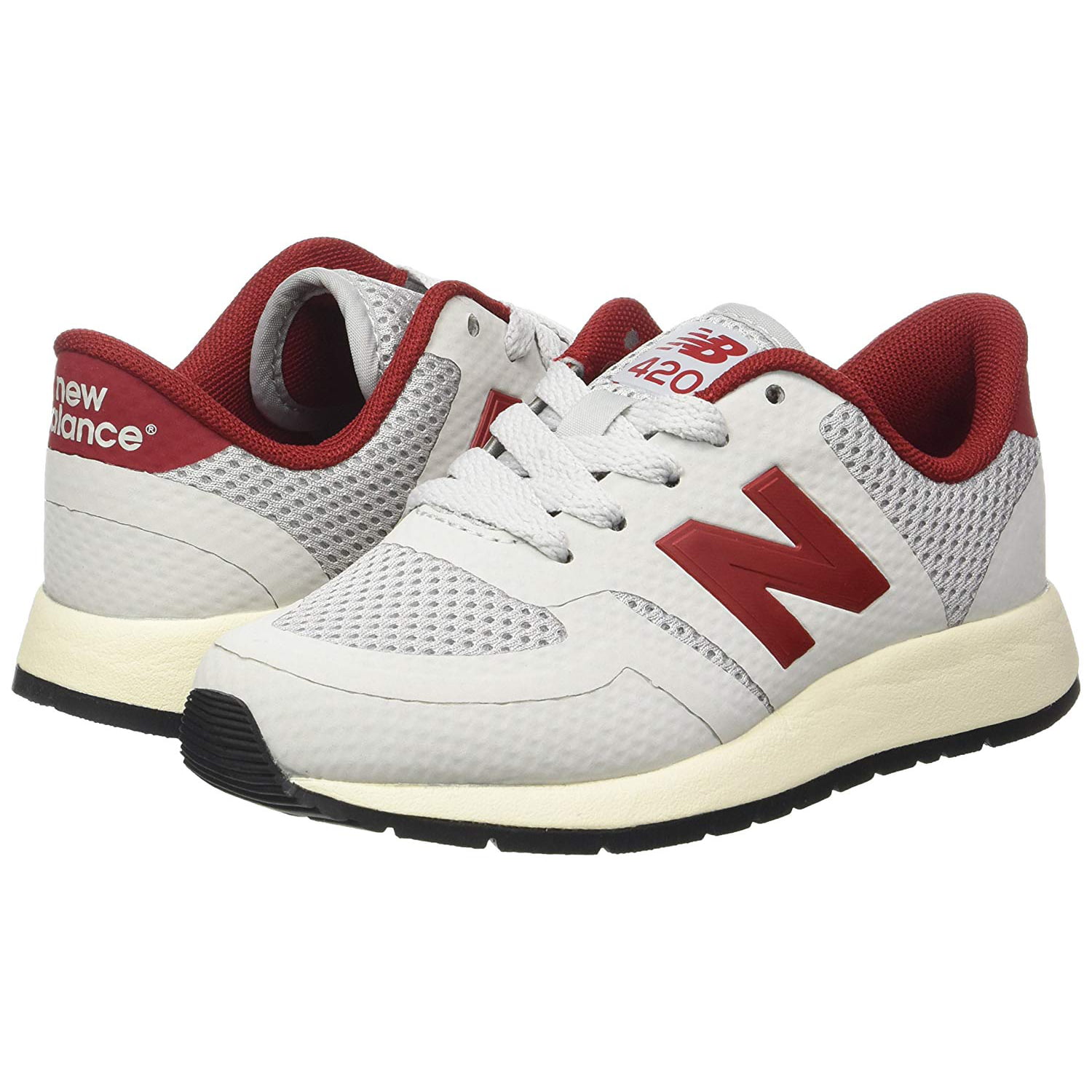 new balance 420 grey and red