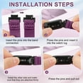 thumbnail image 3 of 3 Pack Vodtian Elastic Bands Compatible with Fitbit Inspire 3/Inspire 2/Inspire/Inspire HR/Ace 2/Ace 3, Soft Nylon Adjustable Wristband for Women Man, 3 of 7