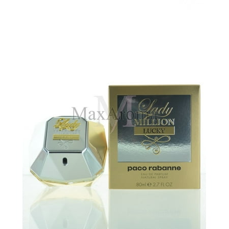 Lady Million Lucky by Paco Rabanne for Women - 2.7 oz EDP