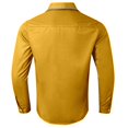 thumbnail image 5 of XDZJLR Men's Shirts Button Down Casual Fashion Western Style Print Loose Long Sleeved T Shirts for Men, 5 of 5