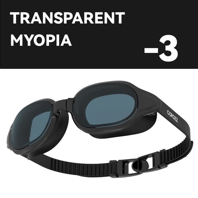 COPOZZ Gafas de natación profesionales Hombres Mujeres Anti niebla Protección UV Gafas de natación impermeables Gafas de natación
