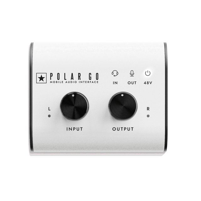 Interfaz de audio móvil Blackstar Polar Go con micrófonos estéreo