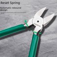 thumbnail image 2 of 6-Inch Spring-Loaded Offset Diagonal Pliers for Electricians - Multifunctional Cutting Tool with Precision Blades, Lightweight 0.15KG Design, Durable Construction - Pack of 20 (Case of 120) - Model, 2 of 4