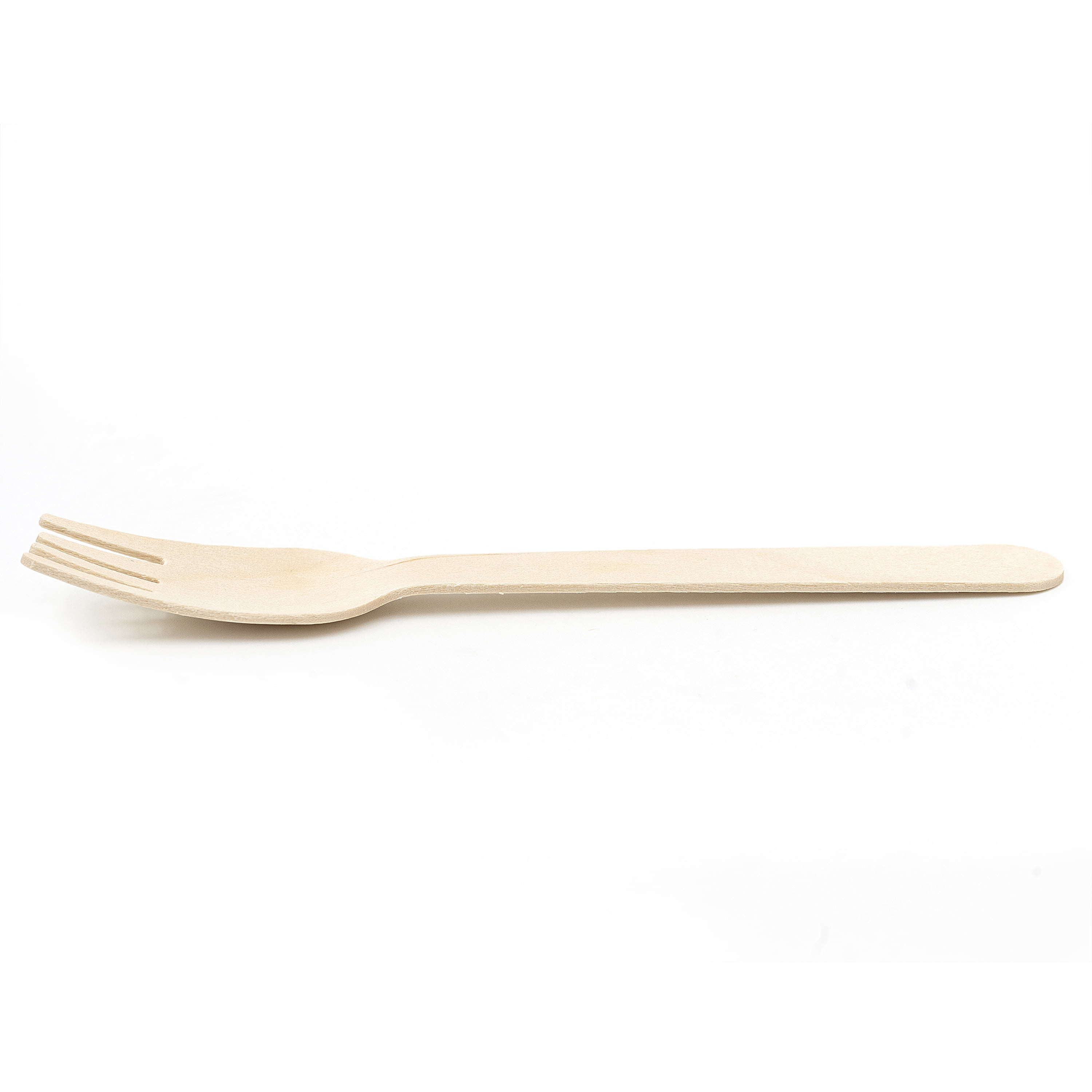 BioGreenChoice 6.3" Wooden Sporks, 1000 Count – Bulk Disposable Birch Wood Fork Spoon Utensils for Parties, Catering, Weddings, Camping & Everyday Use