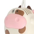 thumbnail image 2 of Mini Hanging Neck Fan USB Rechargeable Bladeless Cartoon Cow Shape Necklace Fan with Adjustable Lanyard for Outdoor Beige, 2 of 3