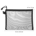 thumbnail image 2 of unbranded 15Ud Bolsa De Malla Con Cremallera Para Organización De Documentos Y Oficina, 2 of 6