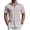 Light Gray, variant on COOFANDY Mens Casual Button Down Short Sleeve Shirts Relaxed Fit Dress Shirts for Summer Daily