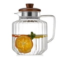 thumbnail image 1 of Er na 1500ml Large Capacity Glass Teapot Handmade Craft Heat Resistant Glass Pot Lemon Tea Water Kettle Home Kitchen Accessories, 1 of 18