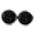 thumbnail image 3 of yingyy 1 Paire de Boucles d'Oreilles Rondes Bijoux Incrustés de Strass Légers pour Fête d'Anniversaire Noir 1Set, 3 of 6