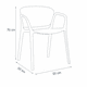 thumbnail image 5 of SILLA ANITA GRIS PVC, 5 of 5