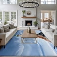 thumbnail image 3 of Oil Painting Theme Large Area Rugs 8x10 ft Watercolor Ocean Lighthouse Washable Rug Non Slip Indoor Carpet Absorbent Floor Mat for Living Room Bedroom Dining Room, 3 of 9