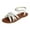 White, variant on Mostsola Gladiator Sandals for Women 2025 Casual Slingback Flats Crisscross Strap Summer Dress Shoes