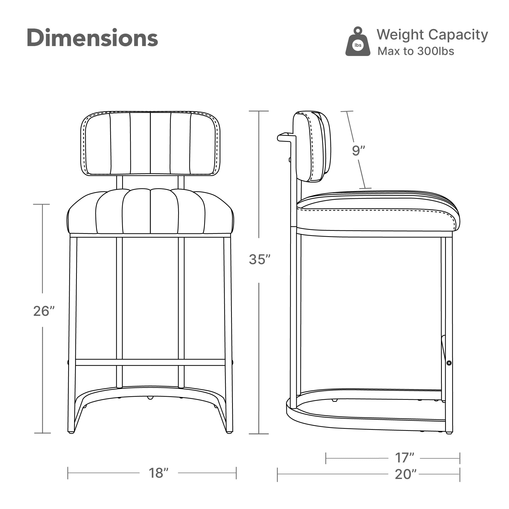 Spruce & Spring 30.5" Swivel Bar Stools Set of 3, Upholstered Bar Chairs with Curved Back & Channel Tufting, Metal Base for Kitchen Island & Home Bar, Green