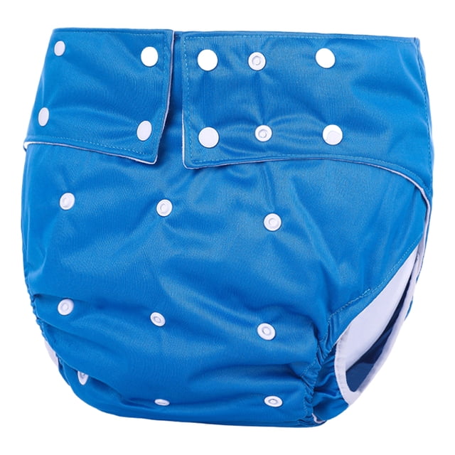 Minnieouse Adult Diaper Washable Incontinence for Old Odor Waist Large Free People Size masajeadores Azul