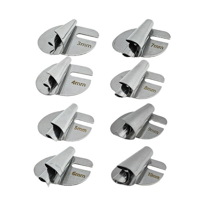 Advancent Herramienta de costura profesional plateada para aplicaciones versátiles con costura versátil de metal duradero Artesanía
