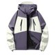 thumbnail image 5 of pstuiky manga larga para hombre, Chaqueta informal de hombre de color liso con capucha, manga larga y bolsillo con cremallera, estilo stormtrooper top de hombre m, 5 of 9