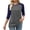 Dark Gray plus size fall tops a1, variant on thefmos Women Plus Size Fall Winter 3/4 Sleeve Color Block Pullover Tops for Women Casual Basic Round Neck Tshirt Loose Fit Comfy Blouses Trendy Work Tunic Tops, Watermelon Red XL