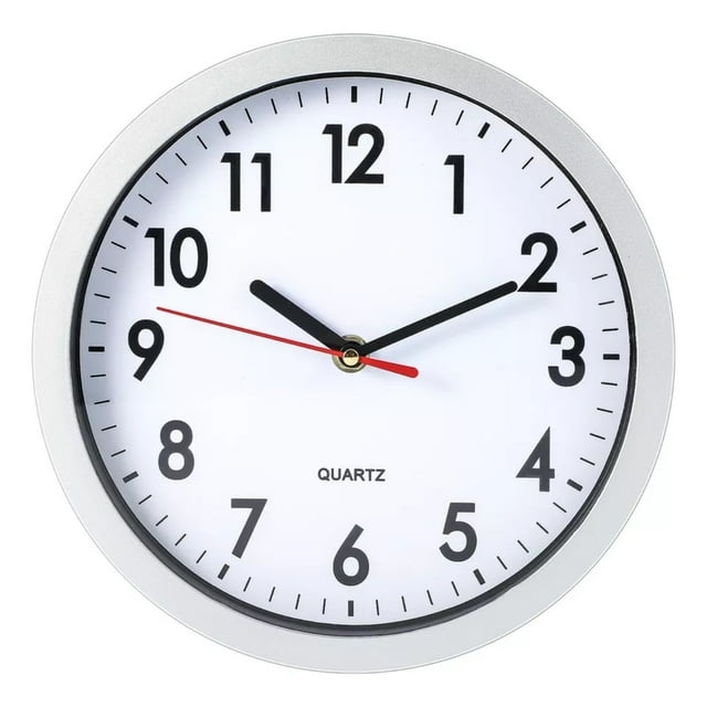 Binwennn Digital Travel Clock with Timer Classroom Timers Timer Classroom Round Wall Clock Bedroom Kitchen Clocks Quartz Sweep Movement Home