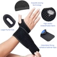 thumbnail image 4 of Wrist Support Brace,Hand Wrist Wraps Wrist Stabilizer Adjustable And Hand Wrist Office Pain Left And Hand Wrist Wraps Fitness Wrist Support Wrist Wraps Fitness Office Qinquan Wrist S Left, 4 of 6