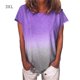 thumbnail image 5 of Qarigey Camisa de manga corta con cuello y estampado teñido anudado para mujer Type2 NO2 Qarigey CBP388890, 5 of 6
