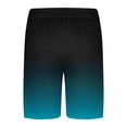 thumbnail image 4 of Miqool Men's Big & Tall Gradient Short Sets 2 Piece Outfits Summer Tracksuits Casual Short Sleeve T Shirt & Shorts with Pockets, 4 of 7