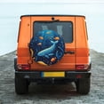 thumbnail image 6 of Naloa Whimsical Underwater Fantasy PVC Leather Spare Tire Wheel Cover Spare Tire Cover, for Car Truck SUV Camper Trailer Universal Fit(14-17in)-17 inch, 6 of 6