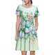 thumbnail image 1 of Balery Succulent Vestidos sueltos de manga corta para mujer, vestidos de verano 2025, vestidos casuales de corte A con vuelo., 1 of 6