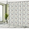 thumbnail image 5 of Ambesonne Forest Shower Curtain, Woodland Nature Birds Trees, 69"Wx70"L, Coconut and Multicolor, 5 of 5