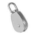 thumbnail image 1 of S SERENABLE Single Wheel M15 Swivel Sheave Eye Lift Wire Rope Pulley Block Tool M25, 1 of 8