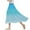 Sky Blue, variant on Skirts for Women,Womens Skirts for Summer,Womens Casual Flowers Printed A-Line Elastic Waist Skirt,Skirt for Women,Womens Skirts Summer