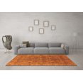 thumbnail image 3 of Ahgly Company Indoor Rectangle Oriental Orange Traditional Area Rugs, 4' x 6', 3 of 4