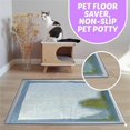 thumbnail image 2 of Skywin Pee Pad Holder for 30 x 36 Inches Training Pads (Light Grey) - Easy to Clean and Store Dog Puppy Pad Holder – Silicon Wee Wee Pad Holder, No Spill Puppy Pad Holder, 2 of 7