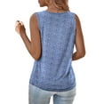 thumbnail image 4 of a.Jesdani Summer Womens Plus Size Tank Tops V Neck Casual Flowy Sleeveless Shirts Blouse m-4x, 4 of 6
