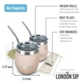 thumbnail image 2 of London Sip Yerba Mate Cup Set 8oz, Safari Beige, 2 of 7
