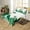 Palm 02, variant on Erosebridal Green Cactus Duvet Cover Twin, Western Plant Comforter Cover Twin, Wooden Plank Reversible Bedding Twin Size, Lightweight Room Decor, 2 Pieces（No Comforter）