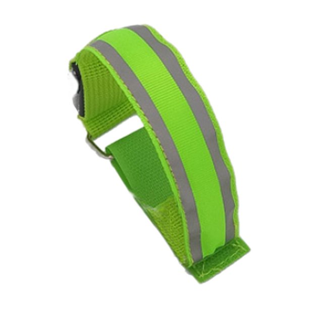 USB Rechargeable LED Armband Night Running Safety Light for Outdoor Sports-