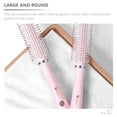 thumbnail image 3 of Curling Brush for Short Hair Brushes Hairbrush Curly Roll Round Styling Blow Drying Comb Pink Men and Women, 3 of 6