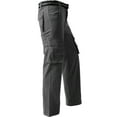 thumbnail image 3 of Ma Croix Mens CARGO PANTS with Utility Belt Lightweight Relaxed Straight Fit Twill Cotton Work Outdoor Tactical, 3 of 8