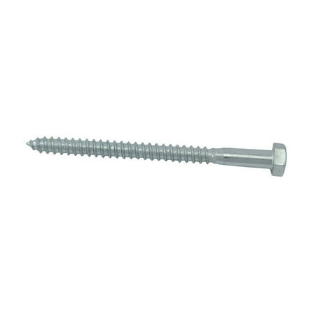 

5/16 x 4 Hex Lag Bolt Steel Zinc-Plated | Renovator s Supply