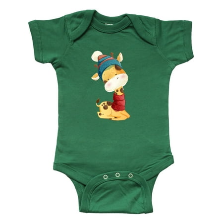 

Inktastic Cute Giraffe Gift Baby Boy or Baby Girl Bodysuit