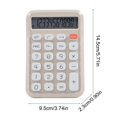 thumbnail image 2 of RKSTN Plastics Small calculator Small Sugars Cubes Calculator 12 Digit Office Cute Creativeness Small Portable Accounting Office Computer, 2 of 5
